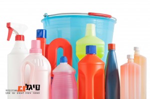 Detergent Bottles And Bucket